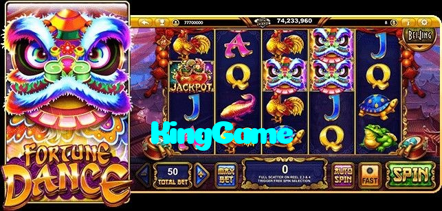 KingGame casino presented on mobile device in Pakistan with slots and live games